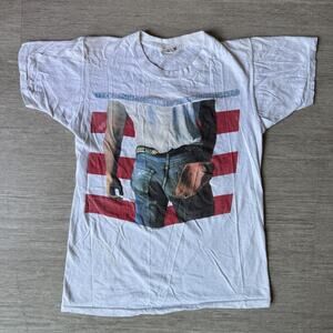Vintage 1984 Bruce Springsteen Screen Stars Born in the USA Band Tee Women's M